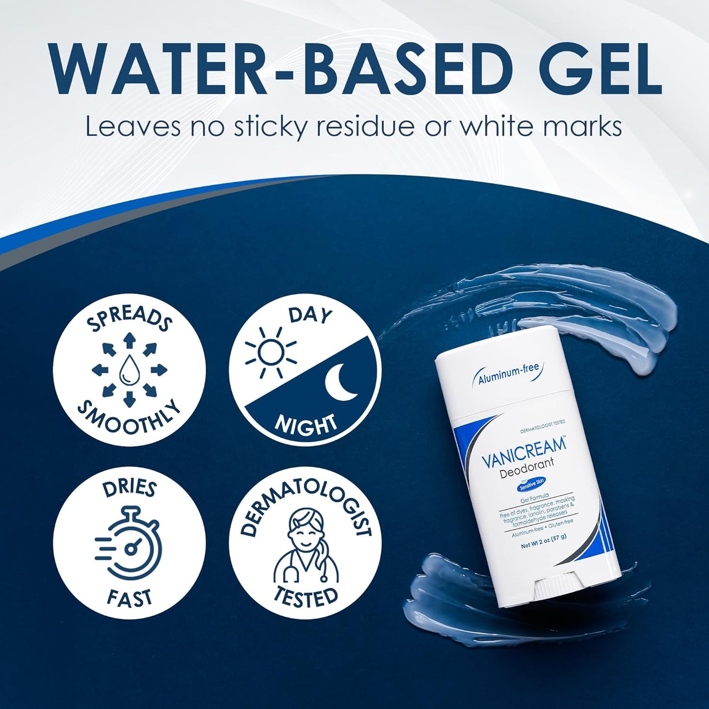 free from baking soda, talc, alcohol, and gluten