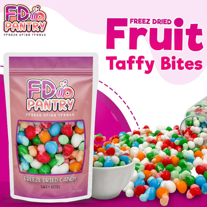 Freeze Dried Air Taffy Crunch Candy – Shelf-Stable Bug Out Bag Addition for Emergency Kits and Outdoor Trips