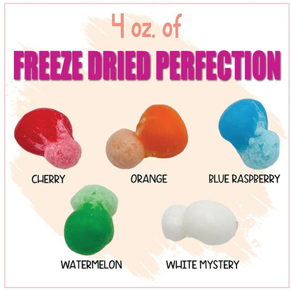 Freeze Dried Air Taffy Crunch Candy – Shelf-Stable Bug Out Bag Addition for Emergency Kits and Outdoor Trips