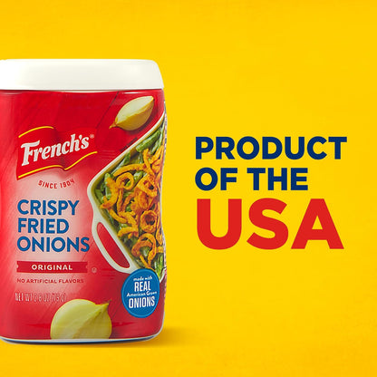 French's Crispy Fried Onions – Family-Friendly Crunchy Topping for Kid-Approved Weeknight Dinners