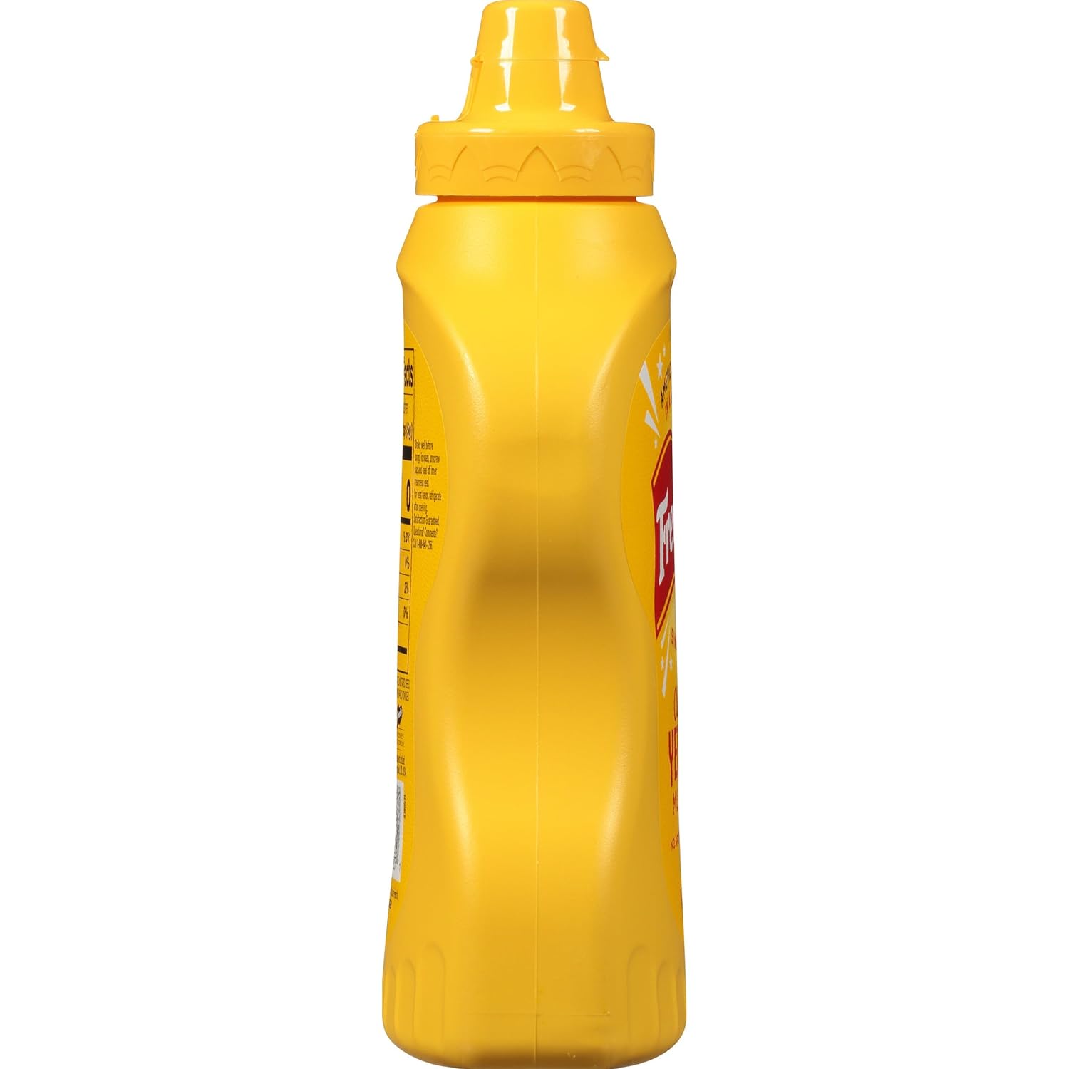 French's Stone-Ground Yellow Mustard – Camping & Picnic Condiment Pack for Grilled Sandwiches & Dips, 14 oz