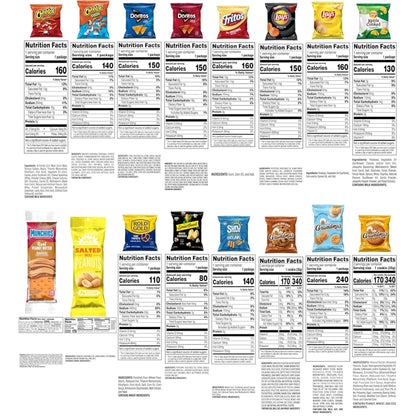 Frito-Lay Ultimate Classic Snacks Package – Single-Serve Kid Snacks for Car Rides and Playdates