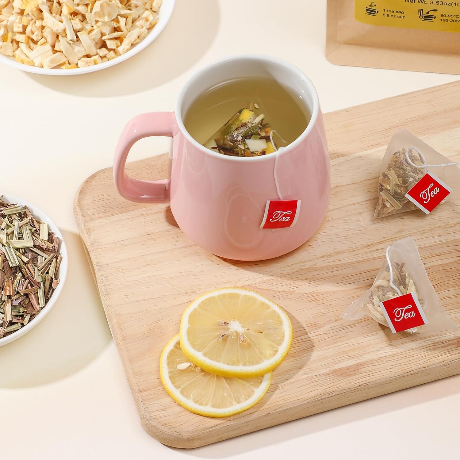 FullChea Lemon Ginger Tea – Heartfelt Holiday Gift Basket Staple for Wellness-Minded Friends