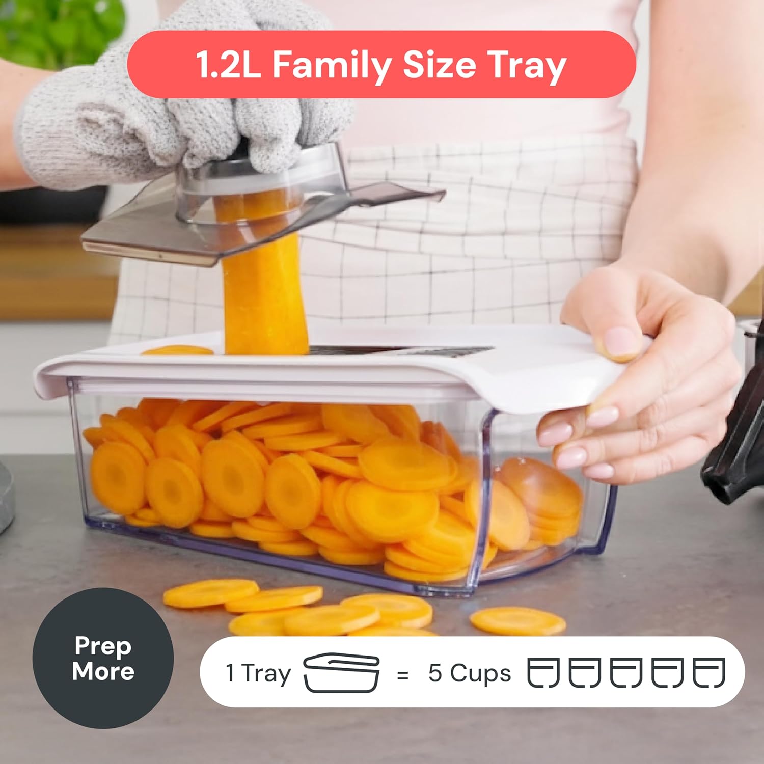 Fullstar Vegetable Spiralizer and Cheese Grater 6-in-1 – Housewarming and White Elephant Gift for Home Cooks, BPA-Free White