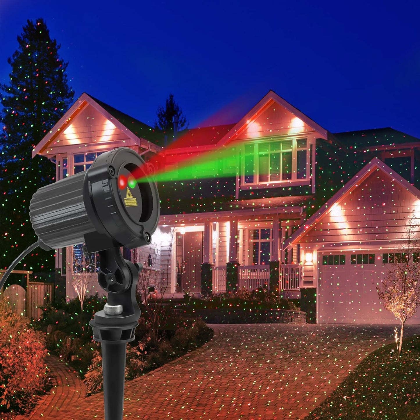 Garden Laser Light – Valentine's Day and Anniversary Gift for Couples Who Love Outdoor Nights