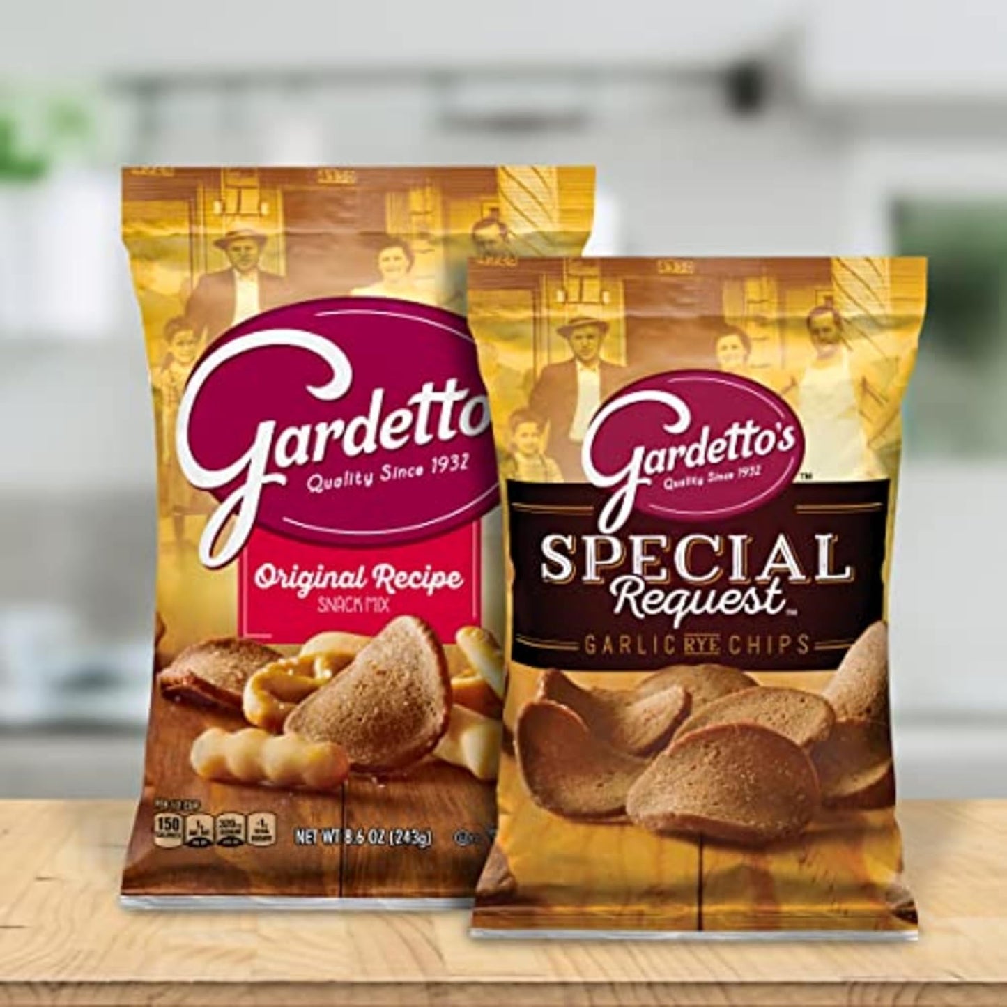 Gardetto's Original Recipe Snack Mix – Kosher Snack Care Package Gift for College Students & Housewarmings
