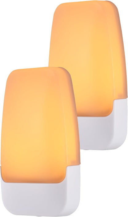 GE Sleeplite LED Night Light – Baby Room Ambient Light, Auto Shutoff Sensor for Parents, 4 Pack