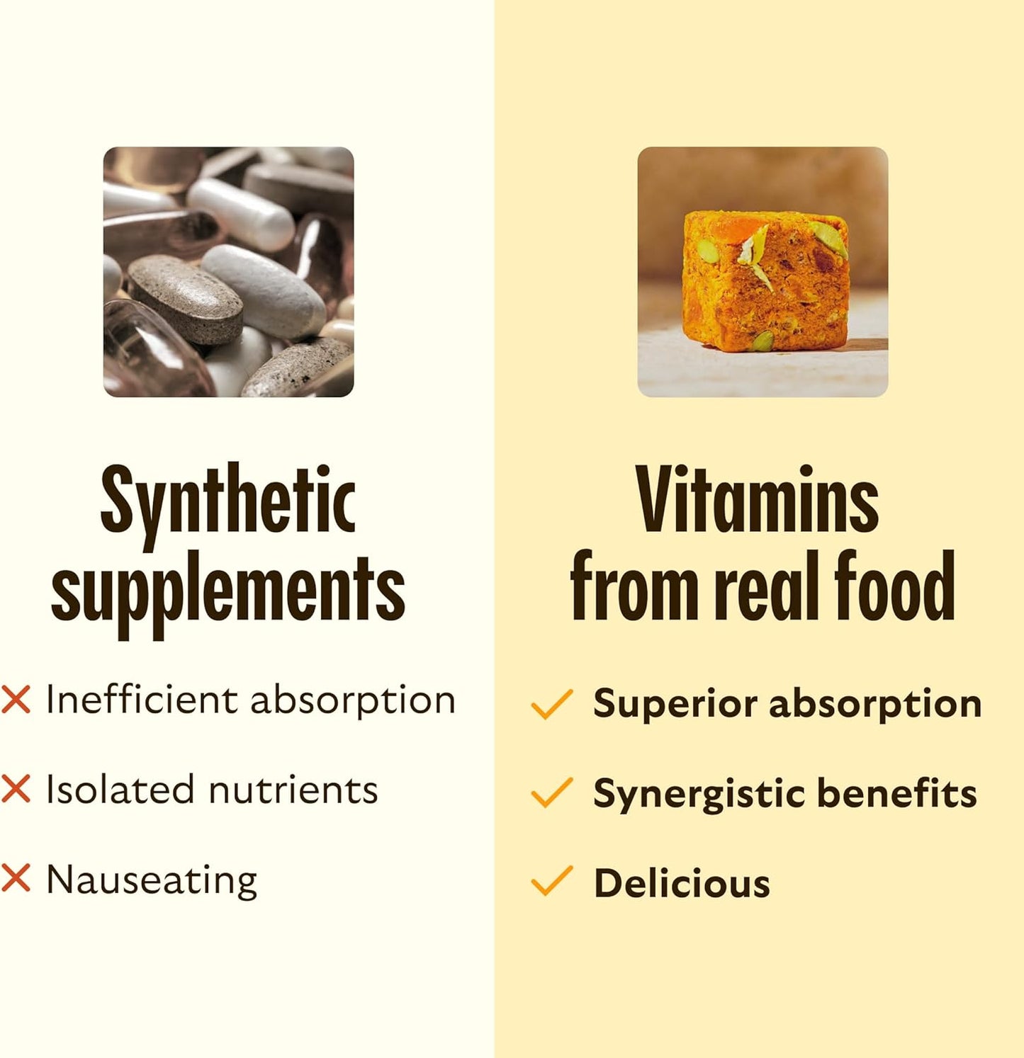 GEM Daily Bites – Housewarming Gift for Health-Conscious Friends, Travel-Size Clean Vitamin Set
