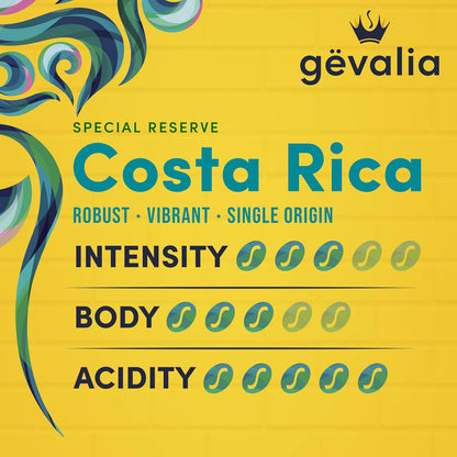 Gevalia Kaffe Special Reserve Costa Rica Keurig Pods – Curated Reserve Collection Pods for the Premium Coffee Enthusiast