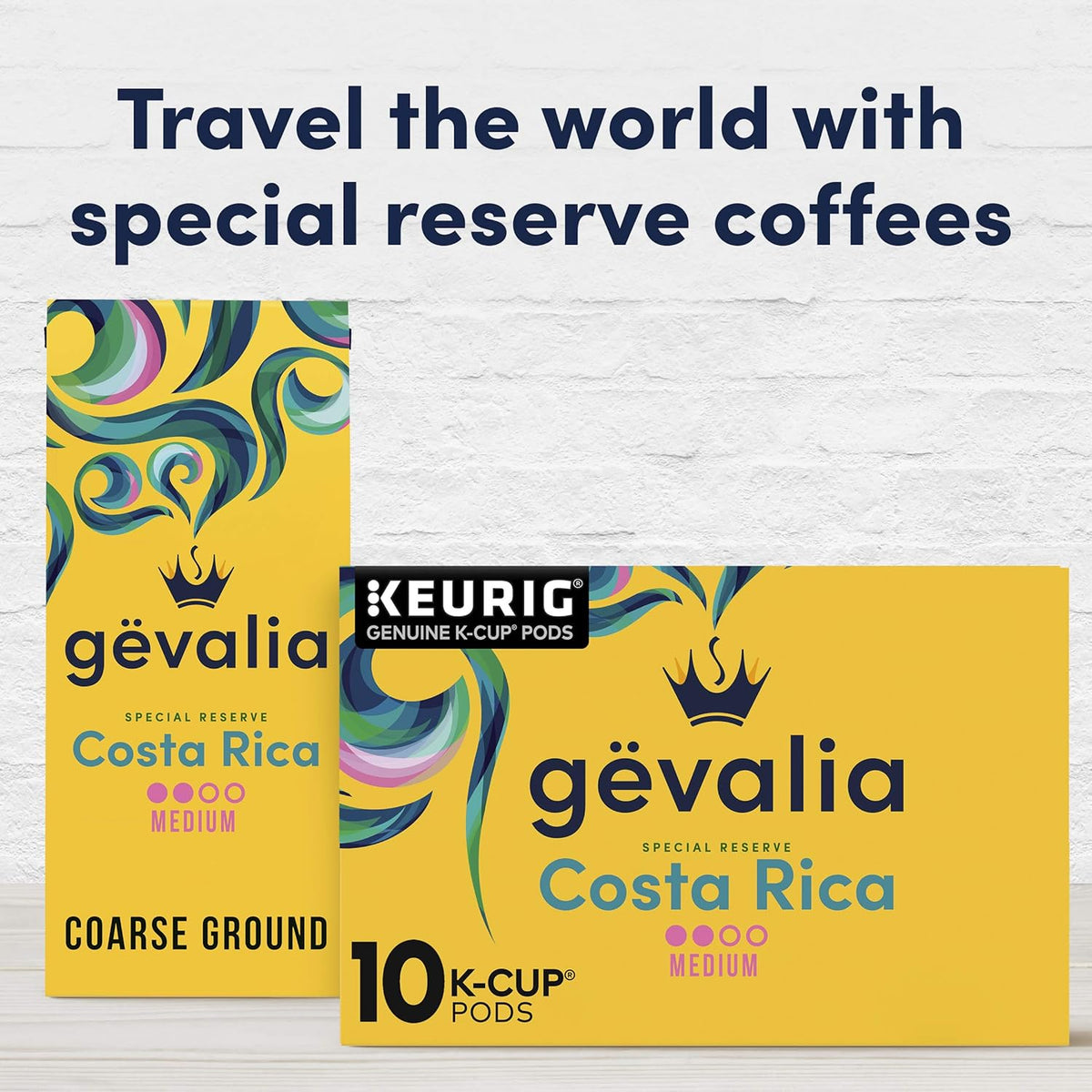 Gevalia Kaffe Special Reserve Costa Rica Keurig Pods – Curated Reserve Collection Pods for the Premium Coffee Enthusiast