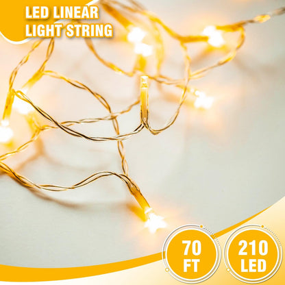 GlowNEST Fairy Lights – Smoke-Free, No-Heat Alternative to Candles for Sleep and Relaxation