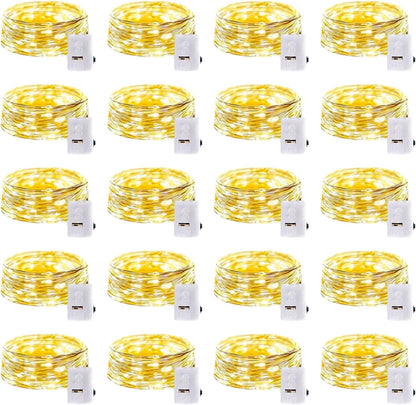 GlowNook Waterproof Fairy Lights – Outdoor Event and Patio Ambiance, 3 Modes for Evening Gatherings