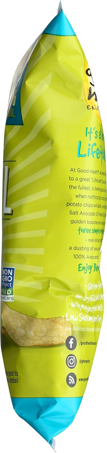 Good Health Kettle Style Avocado Oil Chips – Portion-Controlled Snack for Workday Fuel Between Meetings