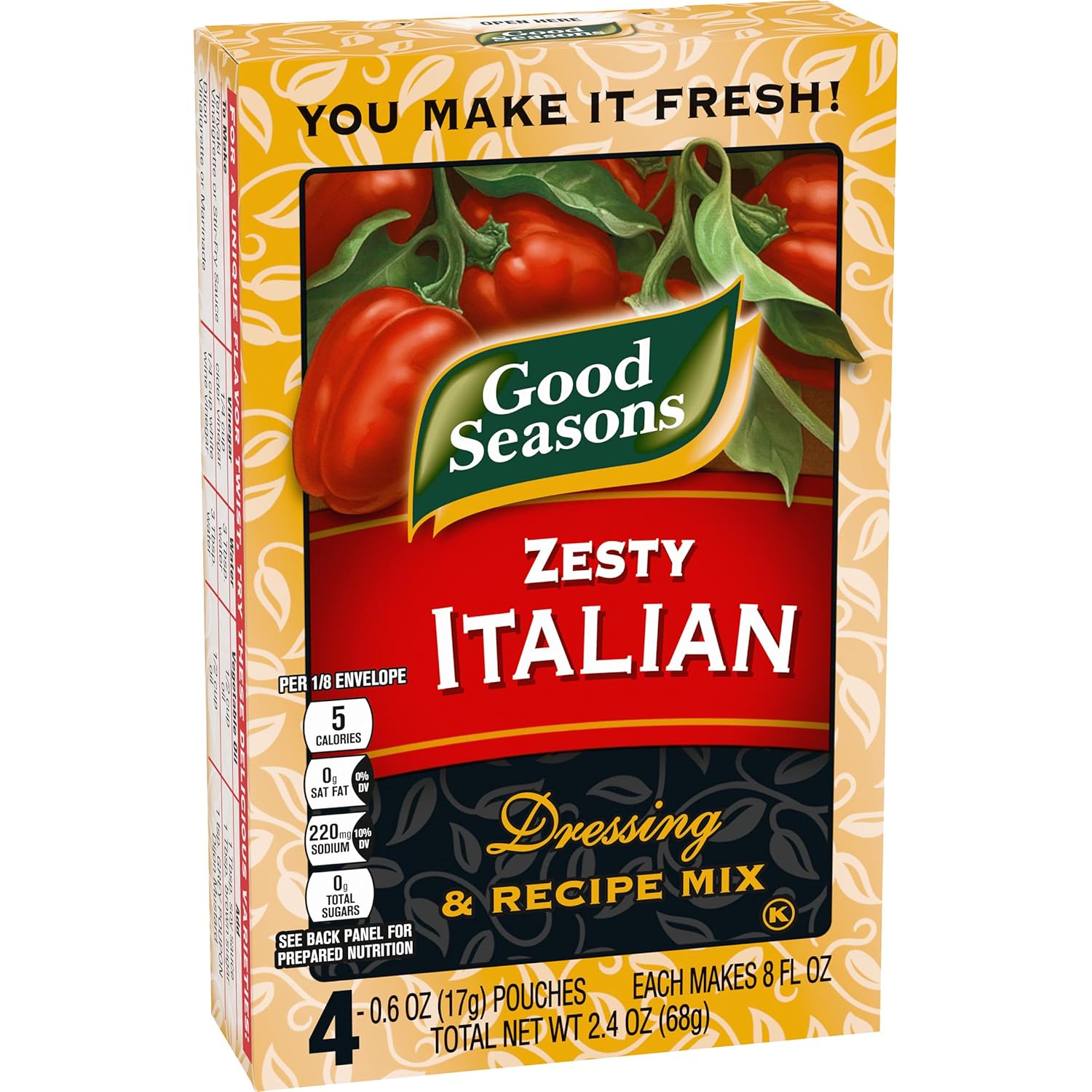 Good Seasons Zesty Italian Recipe Mix – Simple, Intentional Pantry Staple with No Preservatives