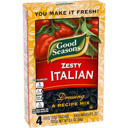 Good Seasons Zesty Italian Recipe Mix – Simple, Intentional Pantry Staple with No Preservatives
