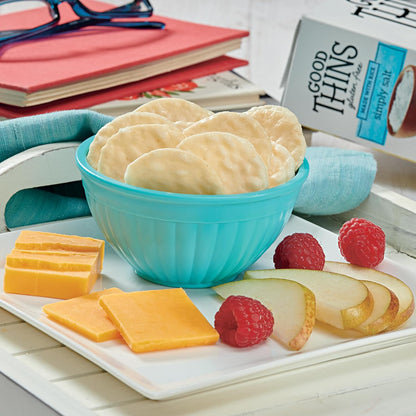 Good Thins Simply Salt Rice Snacks Gluten Free Crackers for Biking and Horseback Riding, Portable Lightweight Trail Snack