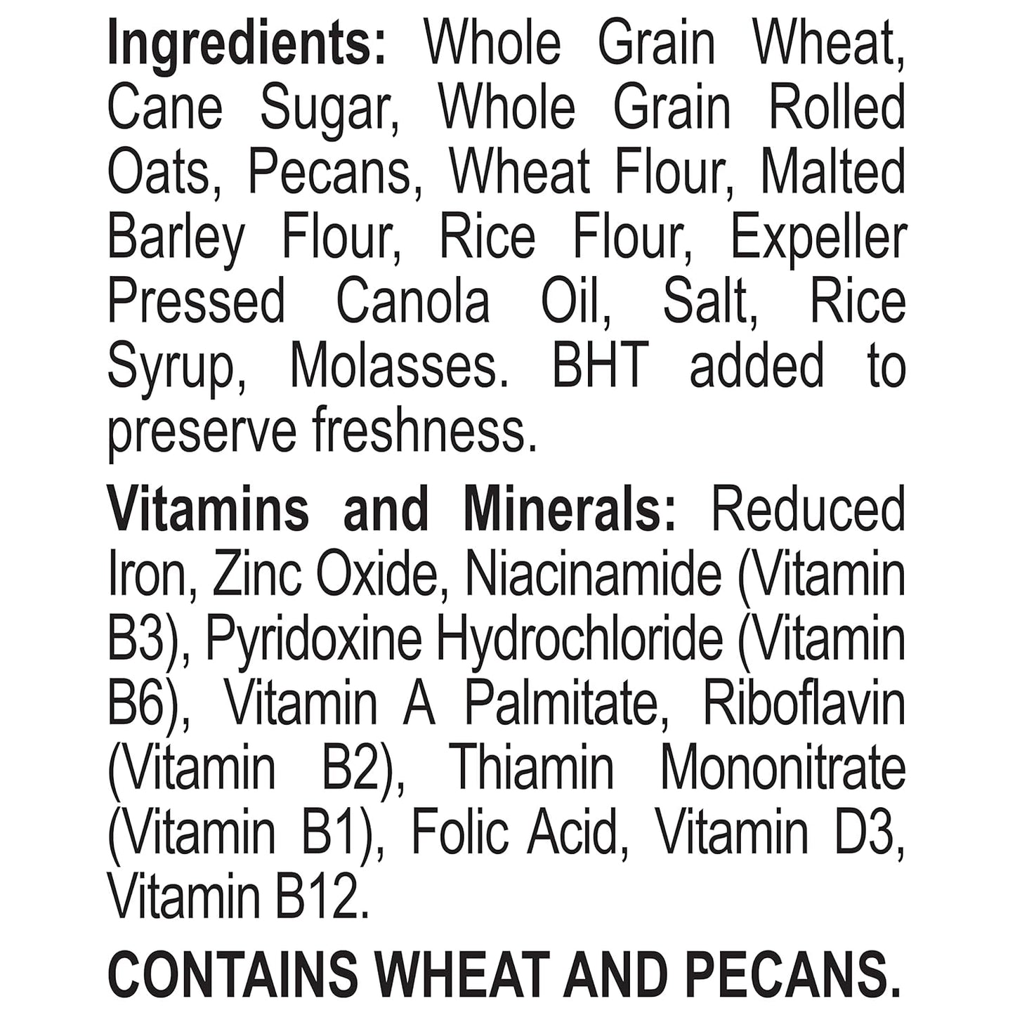 Great Grains Crunchy Pecan Cereal – Filling Whole Grain Cereal That Satisfies Hunger Through the Morning, 19 Ounce