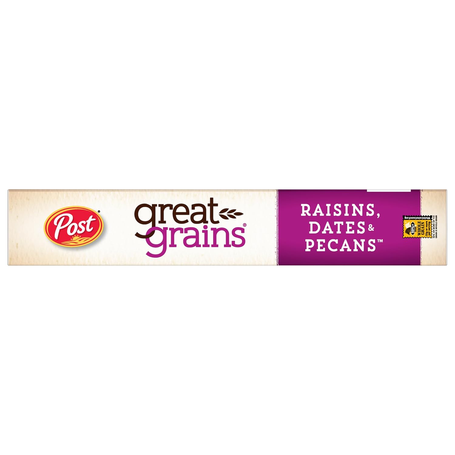 Great Grains Raisins Dates Pecans Cereal – Naturally Sweet Non-GMO Cereal for Kids Snack and Breakfast, 16 oz