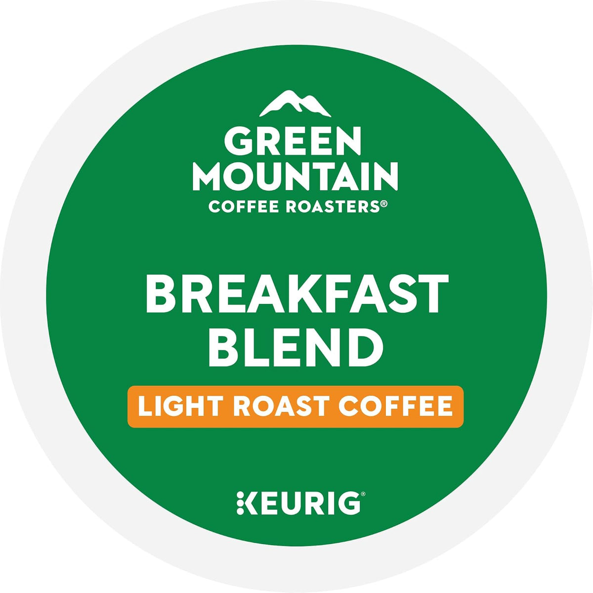 Green Mountain Coffee Roasters Breakfast Blend K-Cup Pods – Home Office Coffee for Busy Remote Professionals, 96 Count