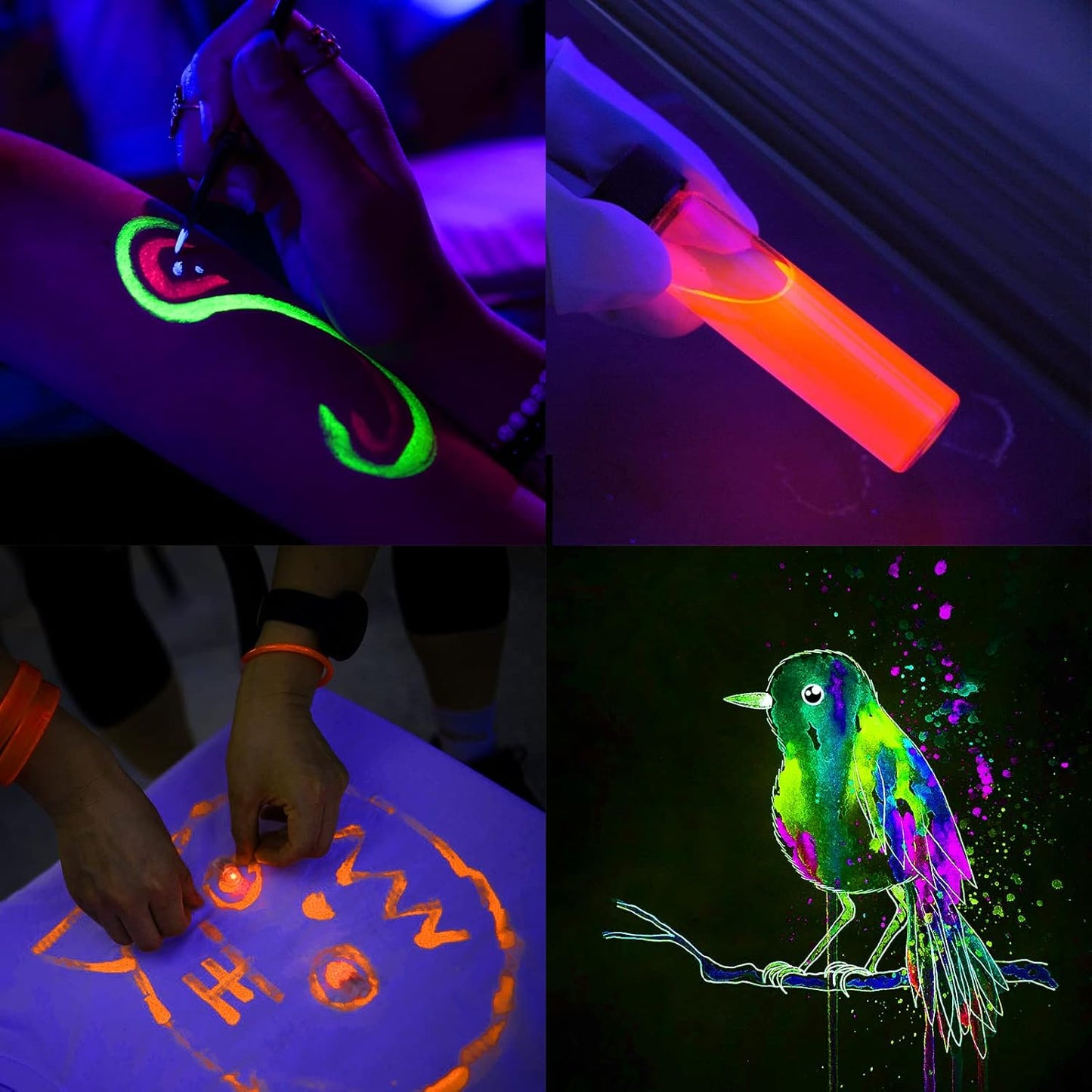 GREENIC UV LED Blacklight Strip 1ft – Low Profile 10W Bar for Neutral Interiors and Hidden Accent Lighting