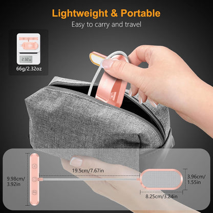 Gritin Simple LED Book Light for Less-Is-More Homes – Single 360° Gooseneck Replaces Bedside Lamps, Floor Lights, and Clutter