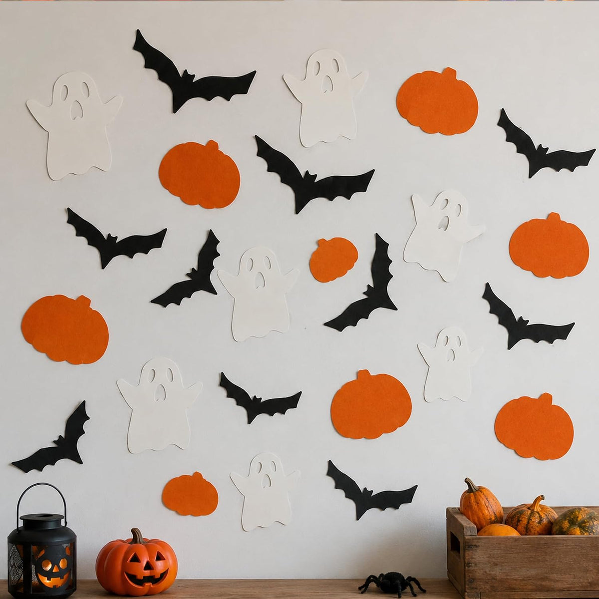 Halloween Crafts for Kids - 228PCS Halloween Cutouts Pre-Cut Set as Teacher Appreciation Gift and Classroom Starter Kit