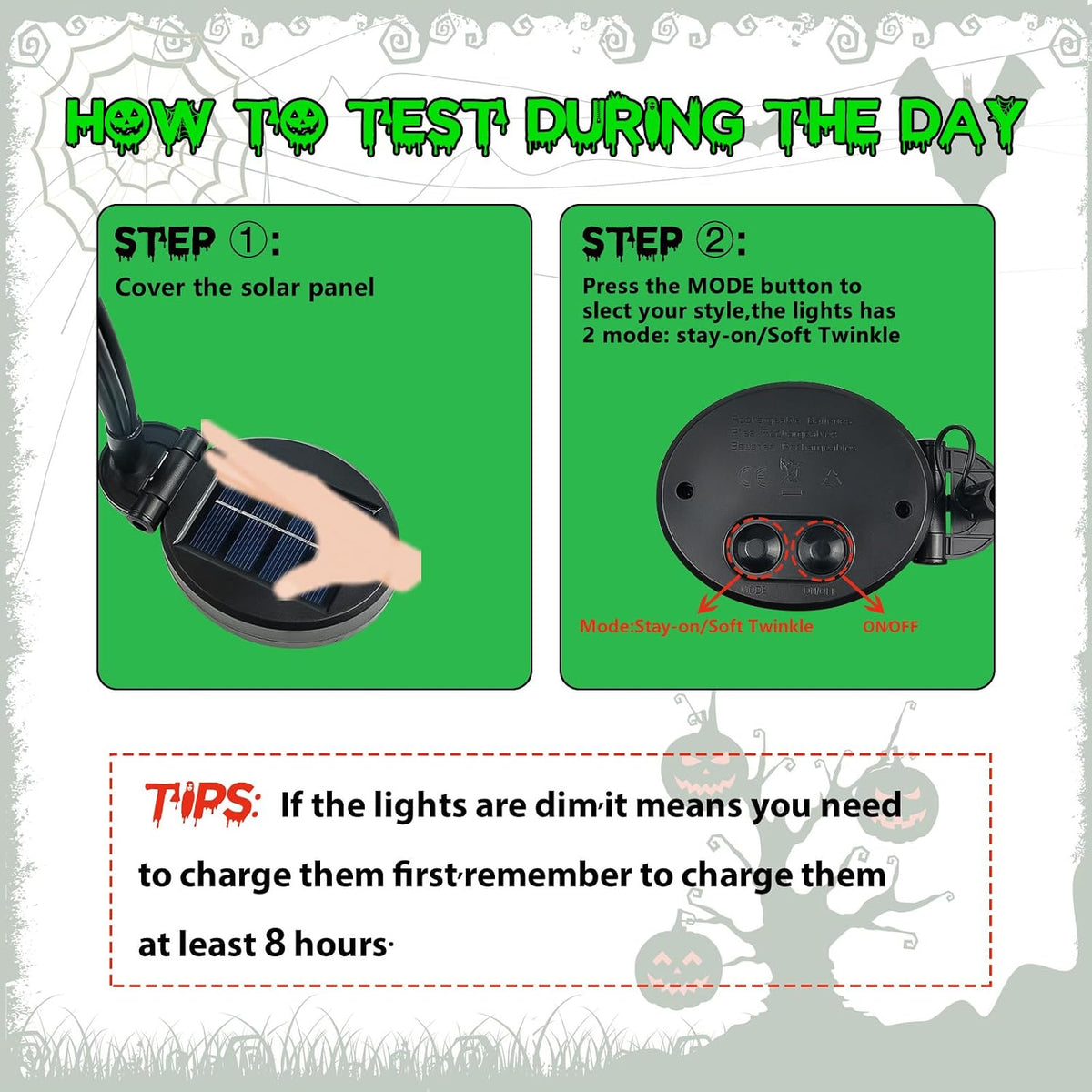 Halloween Lights for Less-Is-More Decor – Subtle Swaying Eyeball Glow in Three Tones