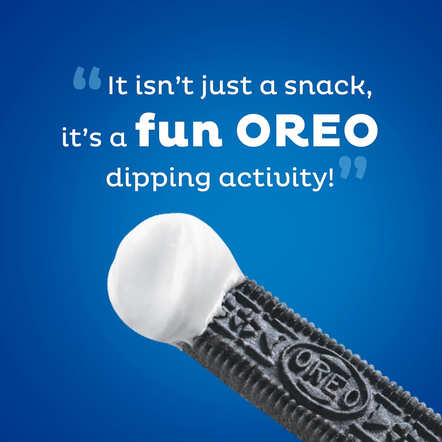 Handi-Snacks OREO Cookie Sticks with Creme Dip for Beach Days, Car Rides, and Tailgating, 20 Single-Serve Packs