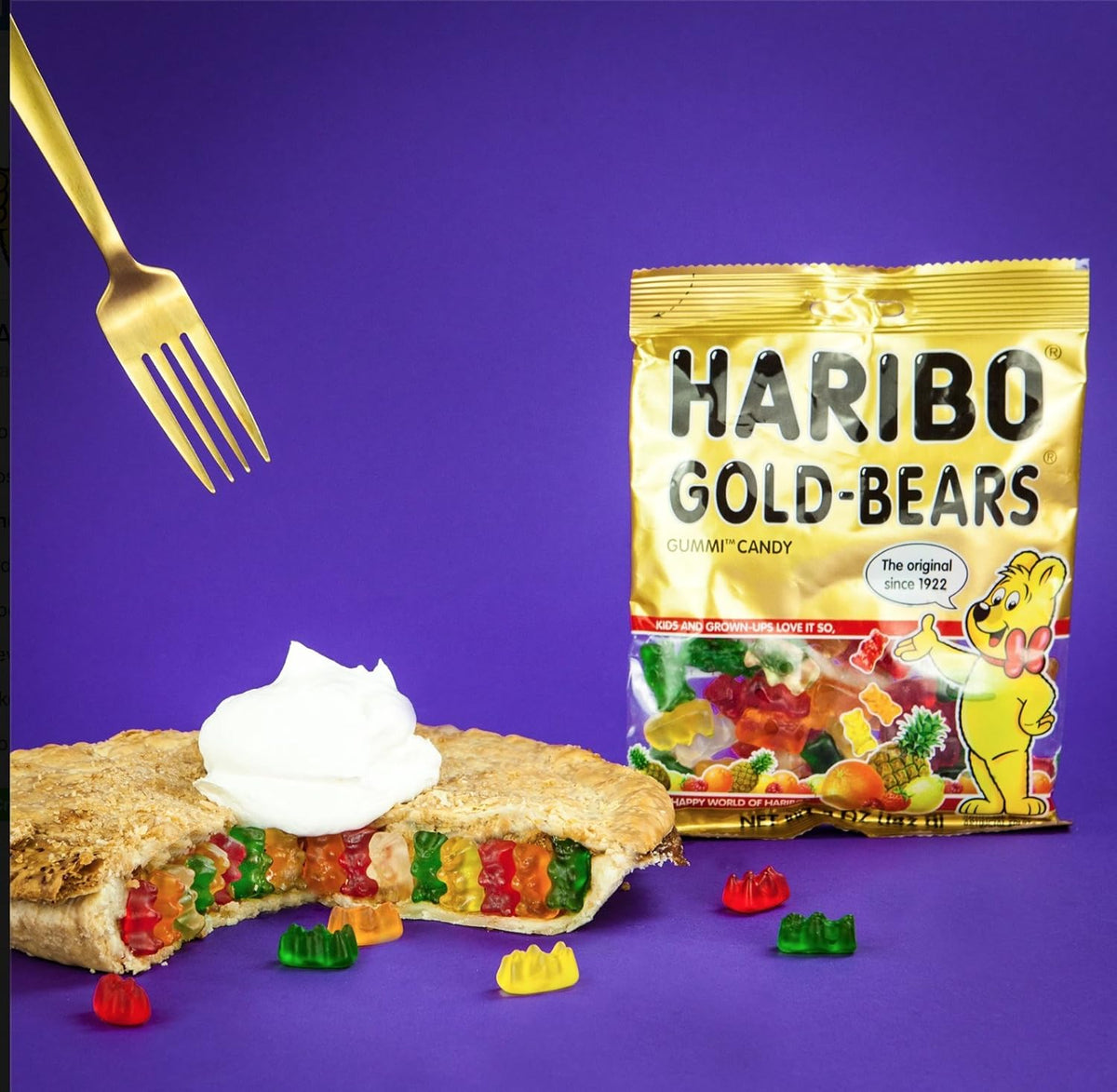 HARIBO Goldbears Fruity Gummy Candy 5 oz Bags, 12 Packs – Fat-Free School Snacks for Lunchboxes, Party Favors, and Playdates