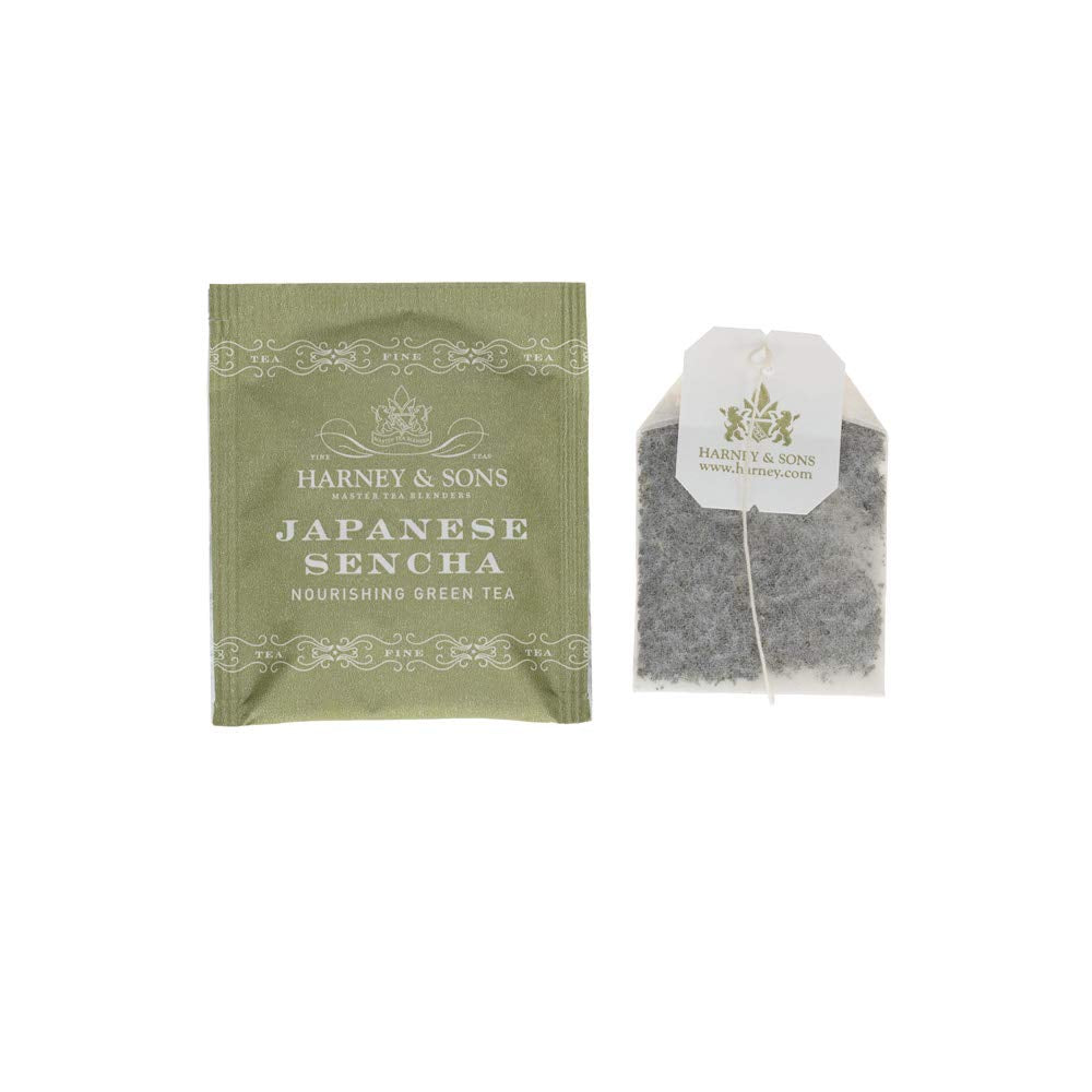 Harney & Sons Japanese Sencha Green Tea – Housewarming Present for Tea Lovers, Elegant Packaging