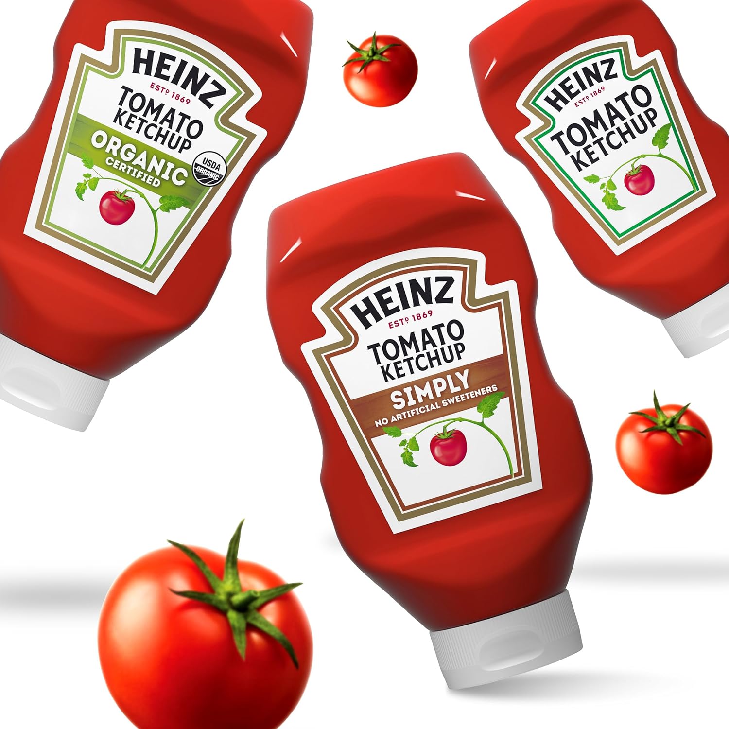 Heinz Simply Ketchup, 31 oz – Bulk Burger Topping for Outdoor Cookouts and Patio Dining