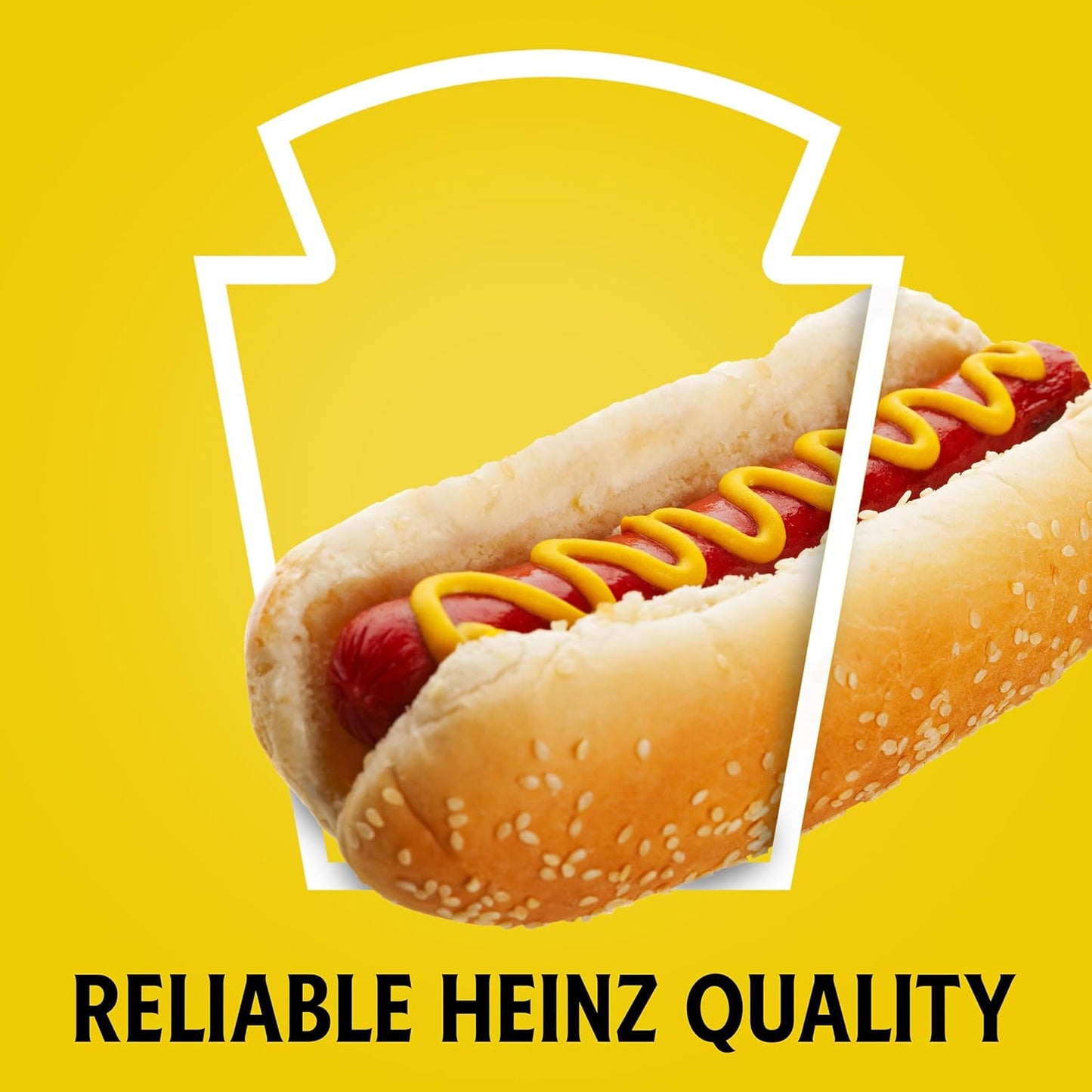 Heinz Yellow Mustard, 20 oz Bottle – Streamlined Pantry Mustard for Less-is-More Home Cooking