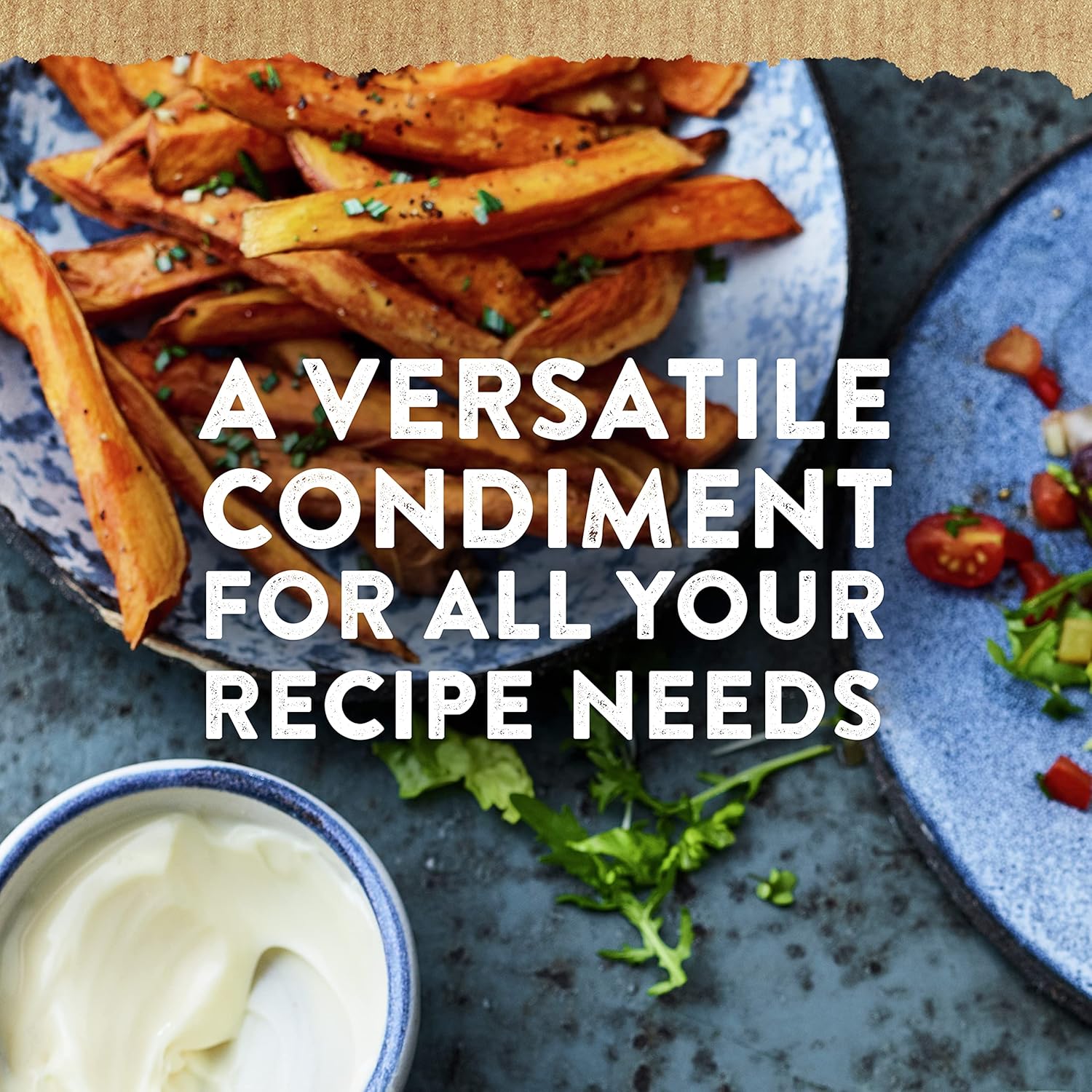 Hellmann's Real Mayonnaise – Uncluttered Refrigerator Staple, One Versatile Jar Replaces Multiple Condiments