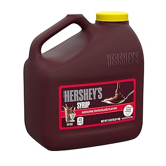 HERSHEY'S Strawberry Syrup 24 oz – Retro Pink Topping Bottle to Style a Playful Dessert Bar
