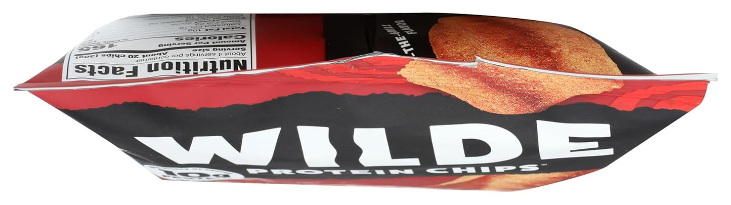 high-protein content compared to standard corn or potato chip snacks
