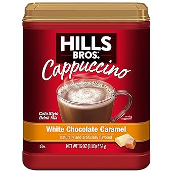 Hills Bros. French Vanilla Sugar Free Cappuccino Instant – Mindful Wind-Down Beverage for a Quiet Kitchen Moment