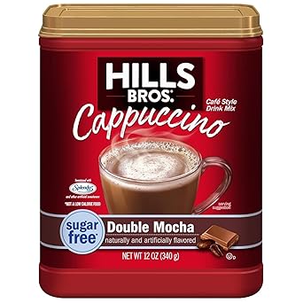 Hills Bros. French Vanilla Sugar Free Cappuccino Instant – Mindful Wind-Down Beverage for a Quiet Kitchen Moment