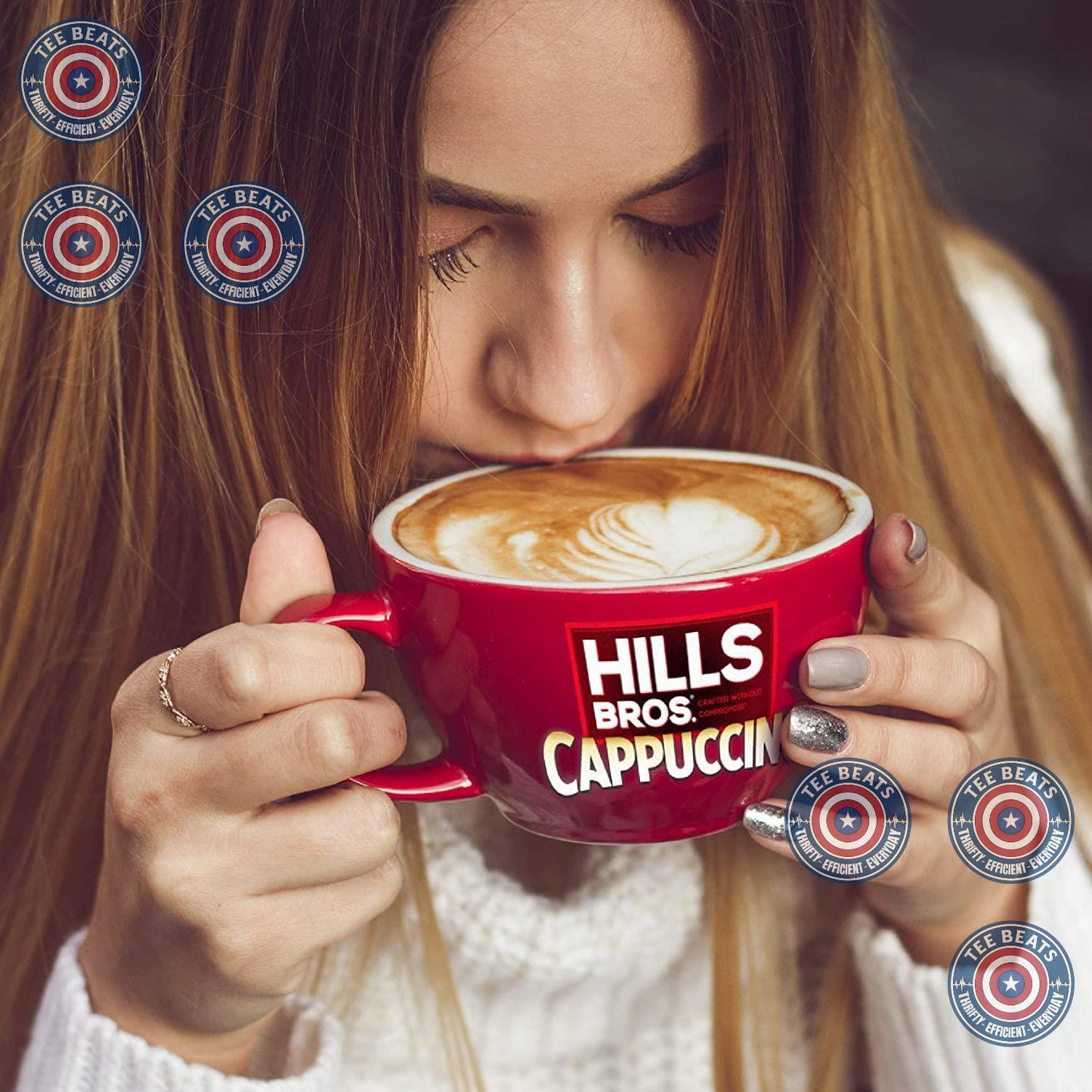 Hills Bros. French Vanilla Sugar Free Cappuccino Instant – Mindful Wind-Down Beverage for a Quiet Kitchen Moment