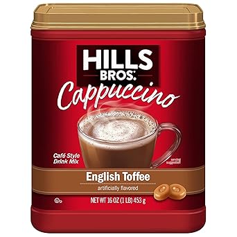 Hills Bros. French Vanilla Sugar Free Cappuccino Instant – Mindful Wind-Down Beverage for a Quiet Kitchen Moment