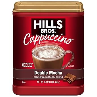 Hills Bros. French Vanilla Sugar Free Cappuccino Instant – Mindful Wind-Down Beverage for a Quiet Kitchen Moment