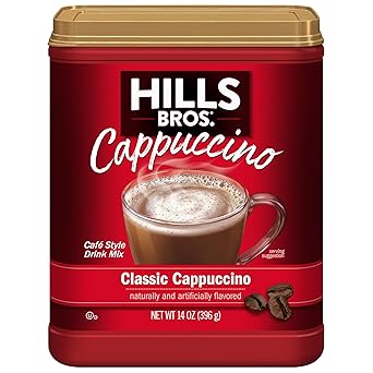Hills Bros. French Vanilla Sugar Free Cappuccino Instant – Mindful Wind-Down Beverage for a Quiet Kitchen Moment