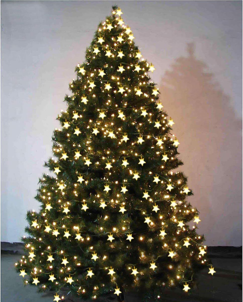 Homeleo Star LED Lights, Cool-Touch Battery String Lights Safe for Nursery & Pet Areas, with 6H Timer