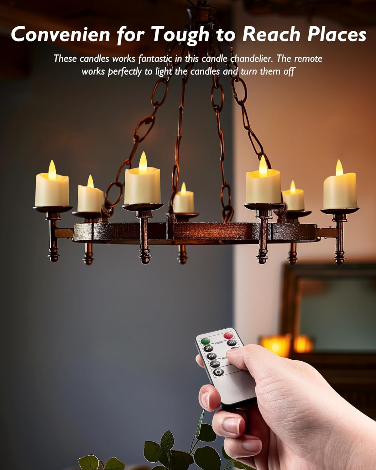 Homemory Flameless Tea Lights for Dorm Rooms and Apartments, No-Fire Candles That Meet Strict No-Flame Policies