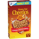 Honey Nut Cheerios, Heart Healthy Cereal Care Package for Parents and Wellness-Minded Friends, 10.8 oz