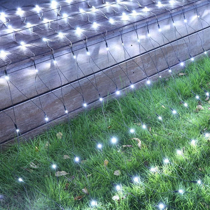 iBaycon 4ft x 6ft Connectable Mesh Lights – Practical Birthday and Holiday Present for Garden and Wedding Planners