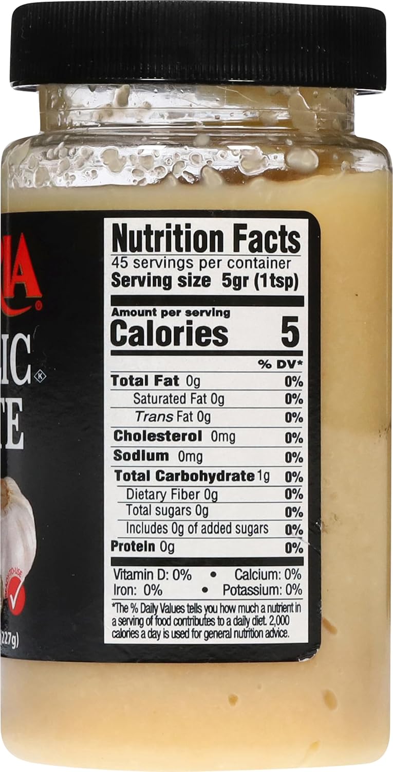 Iberia Garlic Paste, 8 Ounce – Easy Weeknight Ritual Helper for Health-Conscious Cooks, Portion-Controlled Garlic for Veggies and Pasta