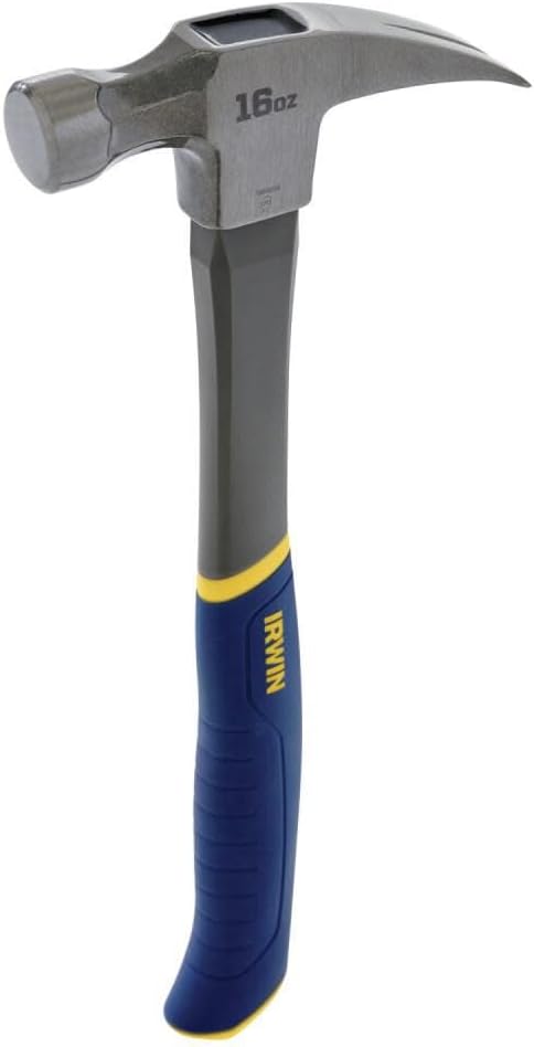 IRWIN ProTouch Grip Hammer – Comfortable, Secure Hold to Reduce Slippage and Hand Strain