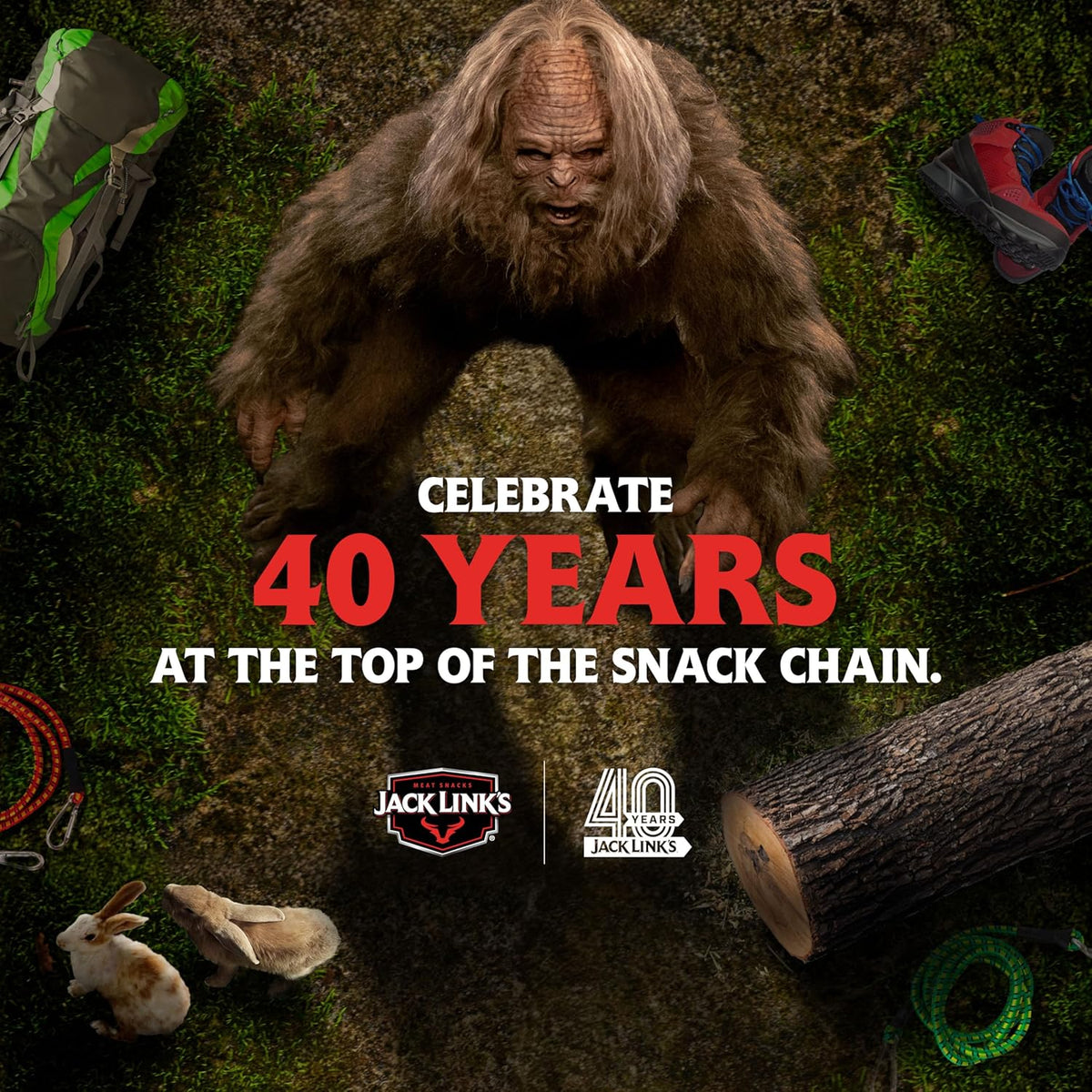 Jack Link's Beef Jerky Outdoor Snack Assortment - 15 Ready-to-Eat Beef Pieces - Portable Protein for Campsites, Tailgates, and Picnics