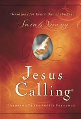 Jesus Calling Daily Devotional – Stylish Hardcover Spiritual Book for Nightstand Decor and Christian Homes