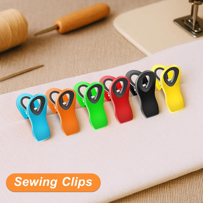 JETMORE Magnetic Chip Clips 12-Pack – Thoughtful Housewarming Gift for New Homeowners, Airtight Snack Bag Sealer for Pantry